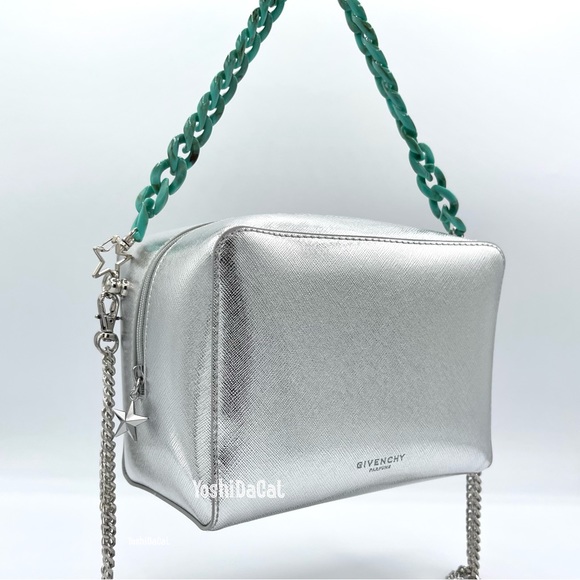 🆕 Givenchy Parfums Beauty Line Cosmetic Case to Convertible Crossbody Bag Purse - Picture 9 of 11